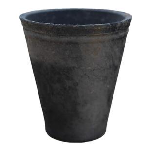 粗陶侘寂风兰花陶土花盆三角梅透气大口径家用控根泥瓦盆陶瓷陶盆