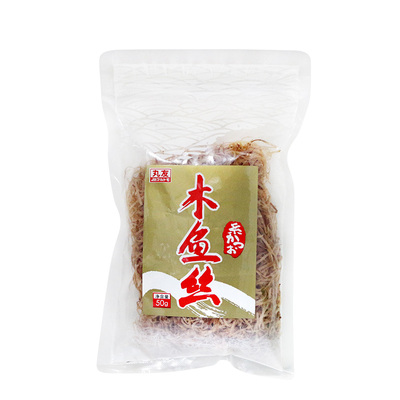 丸友木鱼丝50g日式木鱼花柴鱼片章鱼小丸子味增汤昆布高汤食材