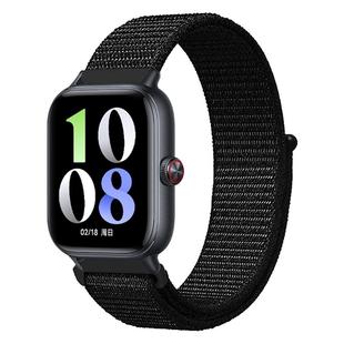 适用于荣耀手表5尼龙表带荣耀5新款魔术贴尼龙编织回环表链腕带手表HONOR五智能男女柔软透气替换带高级配件