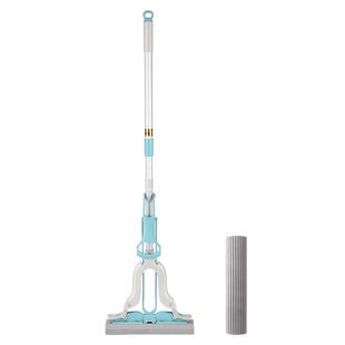 美丽雅2025新款海绵吸水拖把家用大号一拖胶棉免洗手净神地拖布器