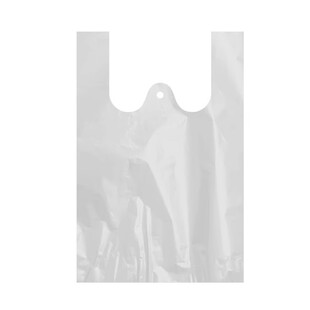 食品塑料袋打包方便袋一次性购物袋白色手提袋水果袋批发家用密封