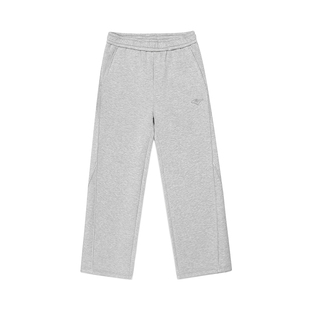 美国EVERLAST拳击运动休闲直筒裤男宽松空气层遛弯阔腿卫裤女26春