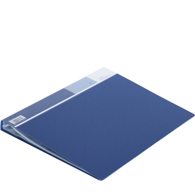 得力deli 5004 40页A4 资料册 盒装资料册 透明插页夹 插袋文件夹