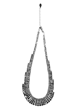 sdeer迪奥女多层吊坠锁骨链