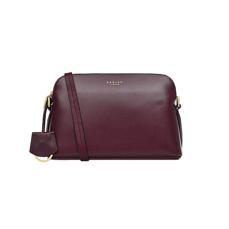 Radley中号牛皮贝壳斜挎包