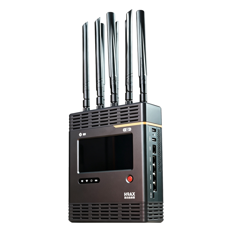 【租赁】花火H9AX多卡多网5g网络聚合路由器出租户外展会直播wifi