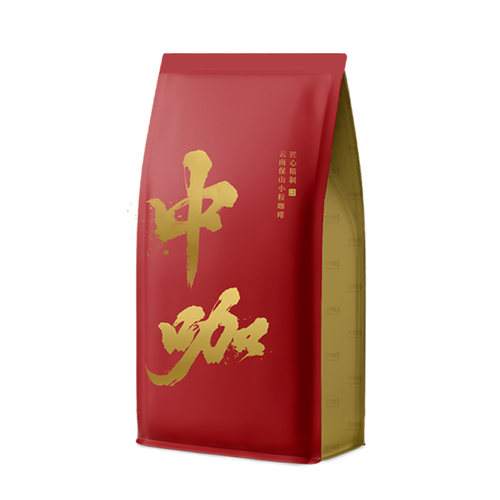 中咖  新中式烘焙 特浓低酸咖啡豆 油亮饱满可现磨咖啡粉 1kg量贩