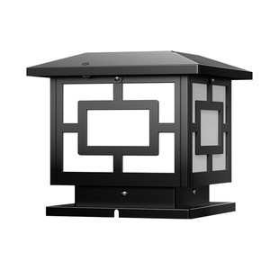 新款太阳能柱头灯户外庭院大门门柱别墅围墙自建房门头室外柱子灯