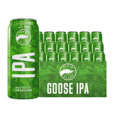鹅岛啤酒IPA印度淡色艾尔500ml*18听罐小麦精酿15.5°P整箱批发