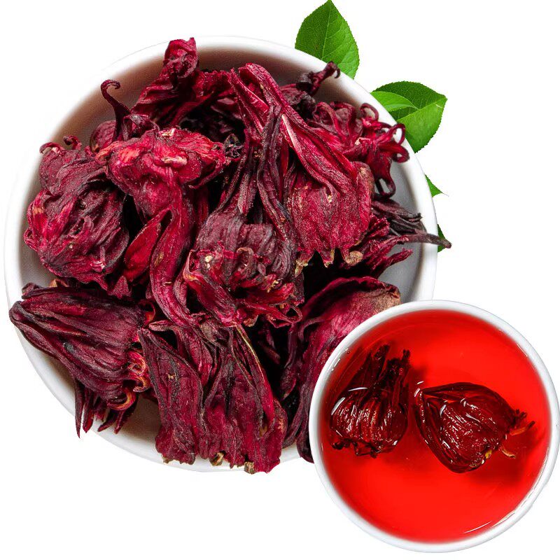 云南洛神花干玫瑰茄中药材正品官方旗舰店特级花茶陈皮茶大朵食用