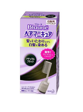日本花王遮白发染发剂多色选黑色