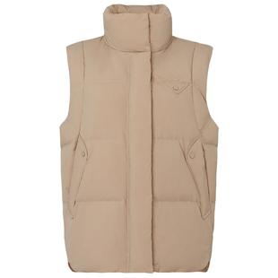 鸭鸭轻薄羽绒马甲女短款立领2025年秋冬新便携韩版时尚休闲外套W