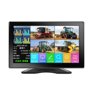 收割机高精度测亩仪高清四路监控雷沃联合英虎玉米量田地倒车影像