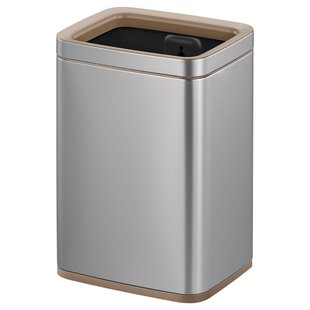 EKO无盖垃圾桶家用客厅厨房办公室现代简约大号轻奢高颜值垃圾桶