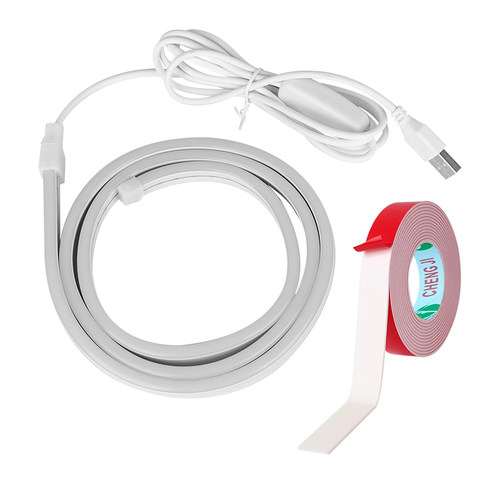 USB灯带氛围自粘充电接口电池不插电手办电脑床头低压发光led灯条