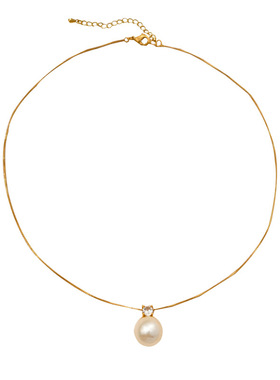 YGL复古小众轻奢法式优雅珍珠项链2024年夏季新款颈链锆石锁骨链