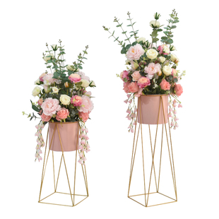 店铺开业迎宾装饰假花摆设北欧客厅落地花艺大摆件橱窗车展布置花