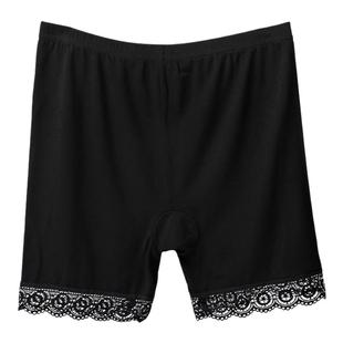 莫代尔安全裤女中老年五分长款打底保险裤春夏大码防走光三分短款