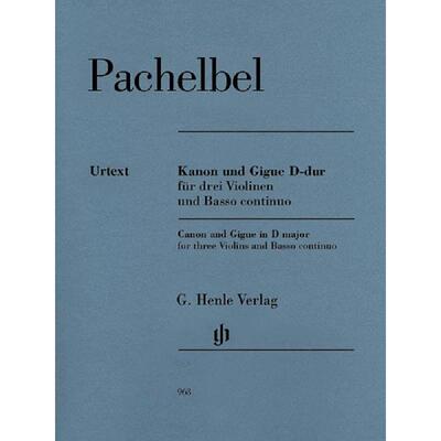 帕赫贝尔D大调卡农和吉格舞曲