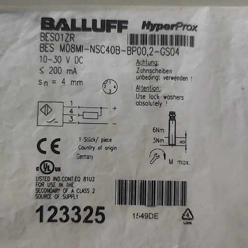 询价-巴鲁夫 BALLUFF BES01ZR BES M