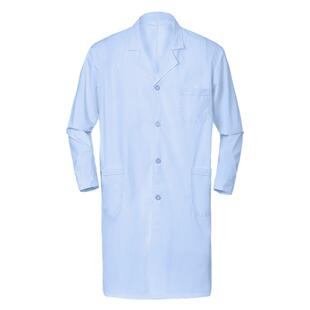 蓝色白大褂长袖医生服男口腔科牙医医师服女理疗实验室工作服长款