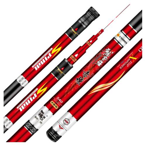 伽玛精工赤炼台钓竿龙家班大物版超硬轻量黑坑野钓碳素28调鲤鱼杆