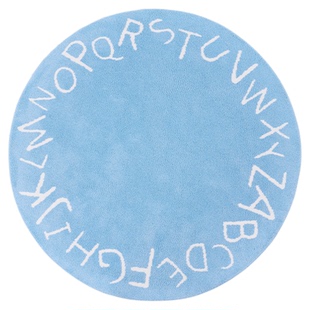 ComiComi儿童系列圆毯卡通阅读区卧室床边毯简约学习房间书房地垫