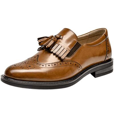 秋冬乐福鞋BeauToday复古