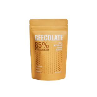 GEECOLATE黑巧克力粉厄瓜多尔85%精品原生可可粉热饮100克未碱化