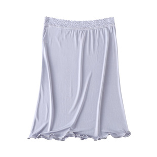 6A级100%桑蚕丝五分衬裙 加捻真丝舒适透气 水溶蕾丝防走光打底裙