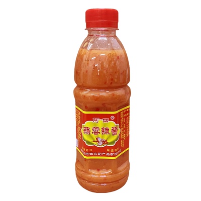 梅州客家特产阿四蒜蓉辣酱君记辣椒酱酸甜腌面拌粉面广东火锅蘸料