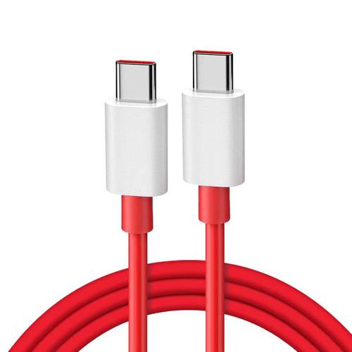 双头type-c数据线PD65W超级快充适用于一加5/6/7T/10/9T/9/8T/8pro/vivo/1+充电器线公对公双C口闪充加长2米