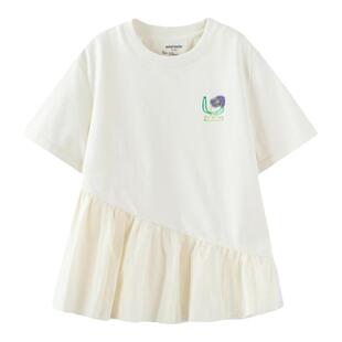 迷你巴拉巴拉女童短袖T恤宝宝速干上衣夏季新款儿童半袖童装衣服