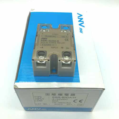 询价台湾ANV继电器SSR-80DA-H，多个