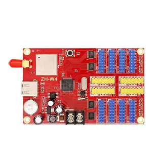 中航控制卡ZH-W4无线手机WIFI U盘LED广告走字显示屏系统主板