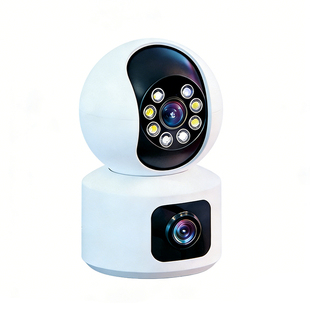 海威曼家用监控摄像头360全景室内高清监控器免充值4G安防摄影头