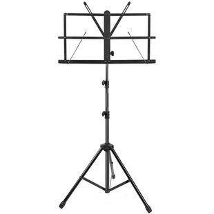 银鱼谱架高级折叠一体款便携式吉他小提琴家用户外一体便携乐谱架