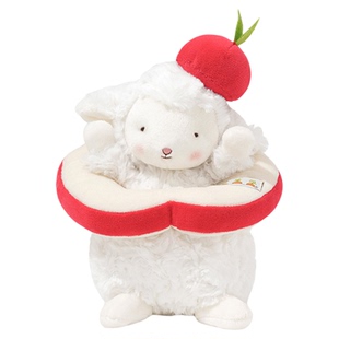 海湾兔bunnies小羊苹果面包帽子毛绒玩具公仔安抚系玩偶节日礼物