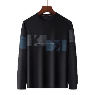 花花公子纯棉卫衣休闲长袖T恤男