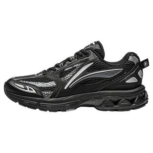 李宁扶摇2.0丨 跑步鞋男女款山系减震软底舒适透气运动老爹鞋