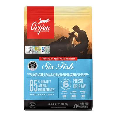 渴望通用型六种鱼犬粮2kg