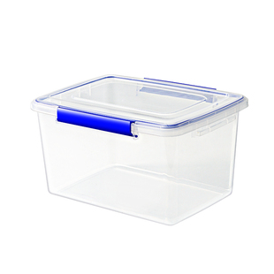 保鲜盒大容量冰箱透明储物盒厨房PP5食品级摆摊翻盖长方形塑料盒