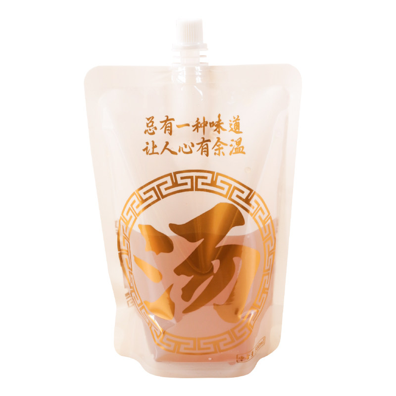 外卖打包汤袋吸嘴袋食品级PET