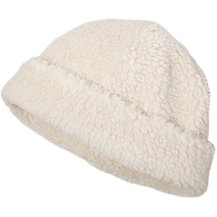 国现 金晨同款 CA4LA DOU01978 BOWATCH 秋冬羊羔绒贝雷帽堆堆帽