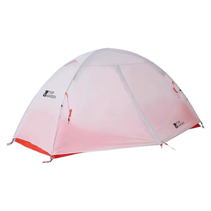 牧高笛帐篷户外登山单人双人过夜露营轻量化防风冷山ul2 双层帐篷