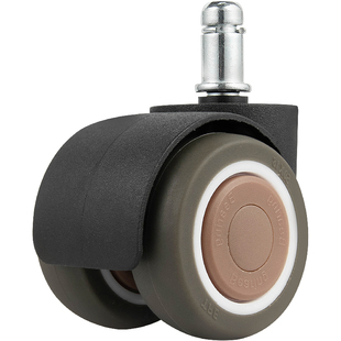 (四只装)矮凳通用万向轮2寸椅子轮小凳子橡胶滑轮家具配件滚轮