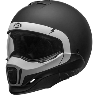 bell头盔复古全盔摩托车机车男女半盔防雾冬季保暖组合盔四季通用