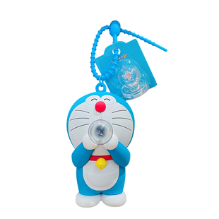 2025年新款哆啦A梦解压吐泡泡汽车钥匙扣女精致男叮当猫书包挂件