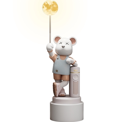 潮流暴力熊蓝牙音响客厅落地摆件