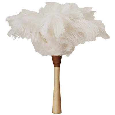 元素集新款可立式鸵鸟毛除尘掸子